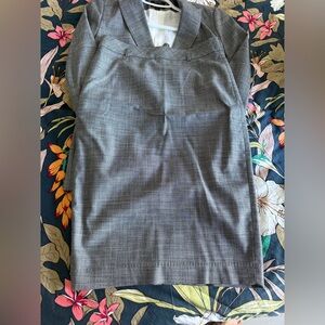 Grey RW&Co Pencil Skirt and Blazer Suit